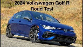 2024 Volkswagen Golf R Road Test [upl. by Esinyl]