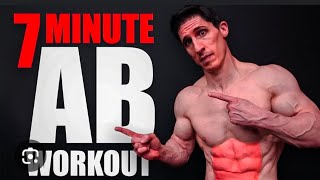 Intense Ab Workout 7 Minutes  FOLLOW ALONE [upl. by Nnylf]