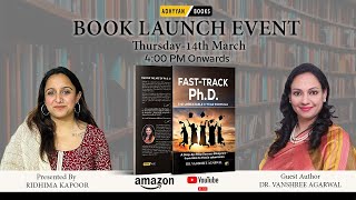 Book Launch Event of the book FASTTRACK PhD The Unbeatable 3Year Formula [upl. by Craven]