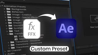 Make preset in after effect  Adobe After Effect Turorial 2024 [upl. by Chill]