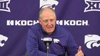 Kansas State Football  Head Coach Chris Klieman Press Conference  Oct 14 2024 [upl. by Pardew]