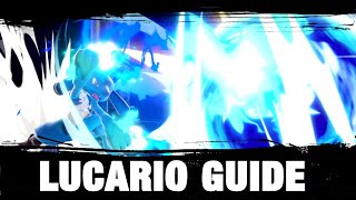 Comprehensive Lucario Guide  Smash Ultimate Tutorial Combos Tech [upl. by Frolick]