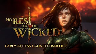 No Rest for the Wicked  Official Steam Early Access Launch Trailer [upl. by Kerr801]