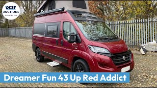 Dreamer Fun 43 Up Red Addict  Motorhome Auction [upl. by Adnir359]