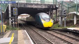 Handforth Railway Station  Trains at and a tour of the station  02112024 [upl. by Rhine]