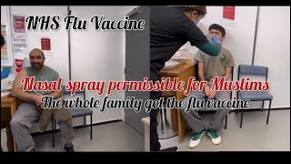 Flu Vaccine Done ✅ Nasal Vaccine Also permissible For Muslims All Info Attached ✅ Full Vlog🙌🏻 [upl. by Haeluj517]