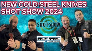 NEW COLD STEEL KNIVES  SHOT SHOW 2024  Magnacut Espada and Caledonian [upl. by Airekat]