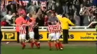 Highlights Rushden amp Diamonds 12 Cheltenham Town 1999 [upl. by Iphigeniah]