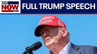 FULL SPEECH Trump rallies in battleground North Carolina  LiveNOW from FOX [upl. by Moulden812]