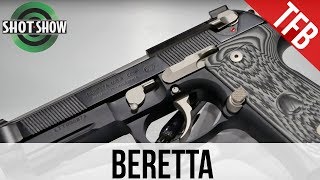 SHOT Show 2019 Berettas NEW Shotguns and Handguns [upl. by Lletnwahs]