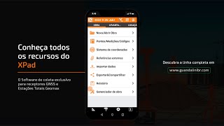 Demonstração Completa Software GeoMax XPad p GNSS e Estação Total Guandalini [upl. by Idissak254]