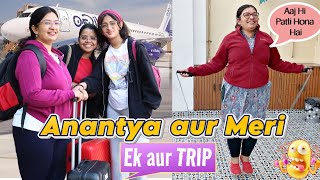 Anantya aur Main Naye Trip ki ke liye nikal pade ✈️  Family Vlog  CookWithNisha [upl. by Nimajeb669]