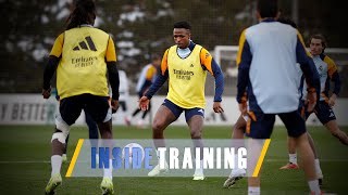 We prepare for the game against Valencia  Real Madrid [upl. by Lerner10]