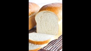 BASIC WHITE BREAD FOR KITCHENAID  Homemade White Bread Recipe  Homemade Basic White Bread [upl. by Iosep597]