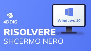 Risolvere Lo Schermo Nero Su Windows 10Schermata Nera Quando Lavvio Windows 10 [upl. by Ollecram462]