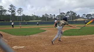 Ramos hits a double  Yulee tournament 10UA 9yrs old [upl. by Veno]