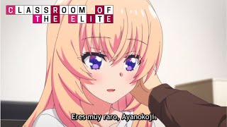 Ayanokoji consuela a Ichinose 😱😱  Classroom of the elite [upl. by Yhcir]