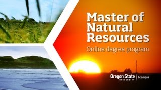 Master of Natural Resources  Online Degree Program [upl. by Eicak494]