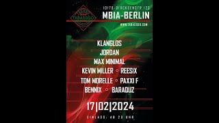 Techno Live DJ Set from Tabassgo  MBia Club Berlin [upl. by Sirraf]