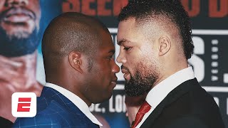 Daniel Dubois calls his Joe Joyce grudge match a world title fight  ESPN Boxing [upl. by Euqinobe]