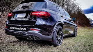 MercedesAMG GLC 43 430hp  pure SOUND 60FPS [upl. by Akemhs]