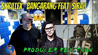 SKRILLEX Bangarang feat Sirah Official Music Video  Producer Reaction [upl. by Gorski809]