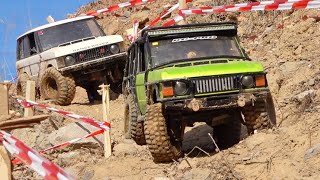 RC CRAWLER FESTIVAL 4X4 Off Road Trail Group Show Scale 110 Navarcles [upl. by Babbie617]