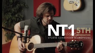 RØDE NT1 5th Gen Studio Microphone Demo No EQ or compression [upl. by Lanahtan]