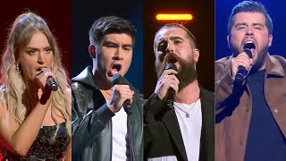 Sing Off Calista vs Andrew vs Alex vs Callum  The Voice Australia 12  Battle Rounds [upl. by Sexela]