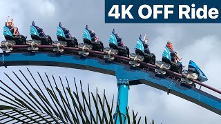 Mako 4K OFF Ride POV SeaWorld Orlando Orlando FL [upl. by Hittel33]