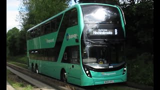 The Cambridge Guided busway A and B  Incl Timelapses from the front seats  Stagecoach [upl. by Diahann]