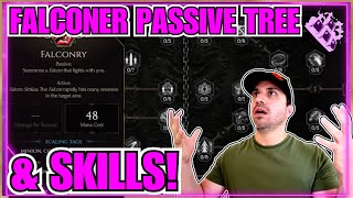 Last Epoch FALCONER REVEAL Skills amp Passive Tree BUCKLE UP [upl. by Betteann]