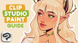 ♡ how i use CLIP STUDIO PAINT  tutorial  guide [upl. by Rostand]