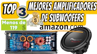 Los Amplificadores de Subwoofers MÁS Baratos y Poderosos de Amazon [upl. by Dnumyar]