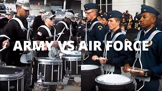 Drumline Battle  Army vs Air Force Who Won [upl. by Camilla]