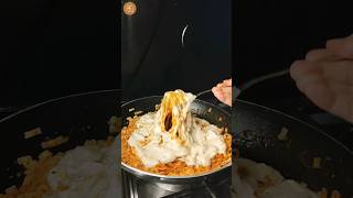 Buldak Carbonara Hot chicken Ramen with white sauceyoutubeshorts buldakramen koreanfood asmr [upl. by Gnouv]