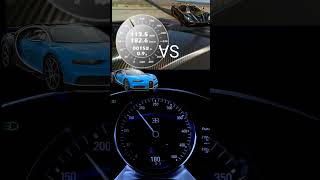 Koenigegg agera rs vs Bugatti chiron 0300 kmh shorts bugatti agera bugatti koenigsegg [upl. by Keviv]