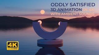 Relaxation and Stress Relief Oddly Satisfied 3d Animation in 4K and Ambient Sounds [upl. by Adnawad]