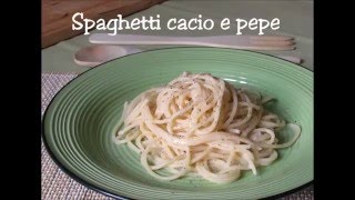 Spaghetti cacio e pepe Il chicco di mais [upl. by Pliner]