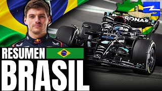 VERSTAPPEN PONE EN JAQUE EL TITULO  RESUMEN GRAN PREMIO DE BRASIL F1 2024 [upl. by Aicilyhp]