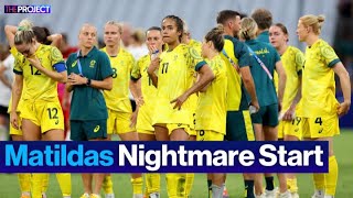 Matildas Nightmare Start To Olympics [upl. by Kinzer502]