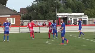 Wisbech Town v Harrowby United  UCL  170824 Wisbech goal only [upl. by Fini]