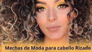 Cabellos Rizados en Tendencia 2024 Mechas Luces Curlyage las mechas balayage para pelo rizado [upl. by Negiam]