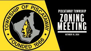 Piscataway Township Zoning Board Meeting October 10 2024 [upl. by Jurgen]