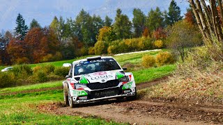 2° Trentino Rally 2024 OBC Ghelfi  Melesi Skoda Fabia R5  Ps 8 Volano [upl. by Llamaj]