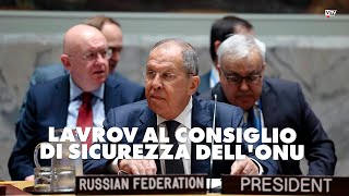 Lavrov al Consiglio di Sicurezza dellONU quotLa UE è sotto il controllo della NATOquot [upl. by Odlauso810]