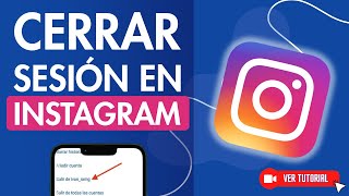 Cómo CERRAR SESIÓN en INSTAGRAM Desde la PC Cerrar Sesión en Todos los Dispositivos 💻 [upl. by Hughes]