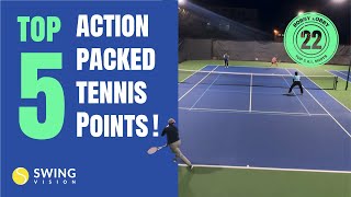 Watch best of senior tennis Top five points Match 22 [upl. by Anthia]