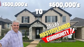 Mesquite TX \\ Dallas Top Masterplanned Community [upl. by Naedan]