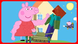 Peppa Pig vs Zombies 2  Continuation The second season All parts Complete [upl. by Weaks568]